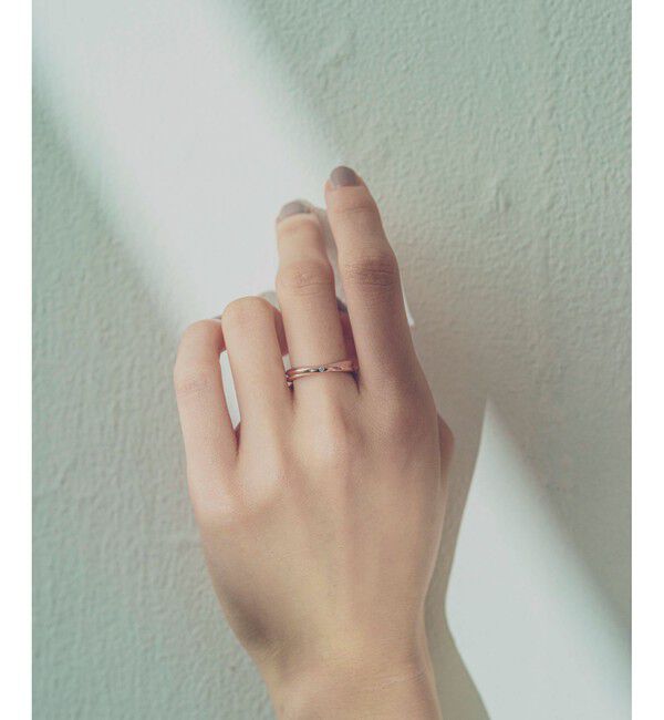 ete「[シェア] ダイヤモンド クロス リング」|リング|