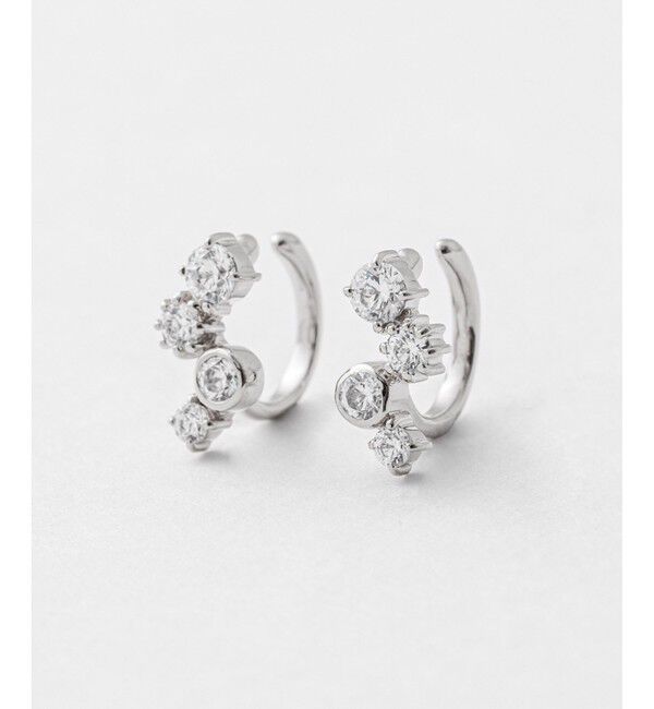 Jouete「イヤリング ジルコニア」|イヤリング|プラチナム