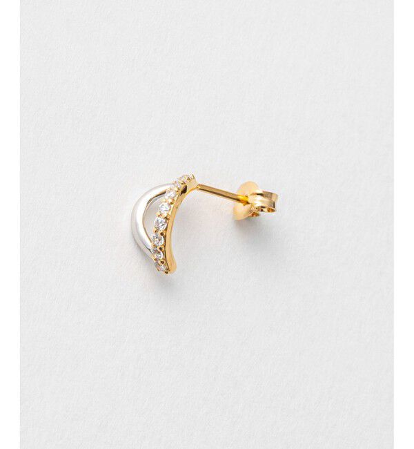 Jouete「ピアス ジルコニア コンビカラー」|ピアス|