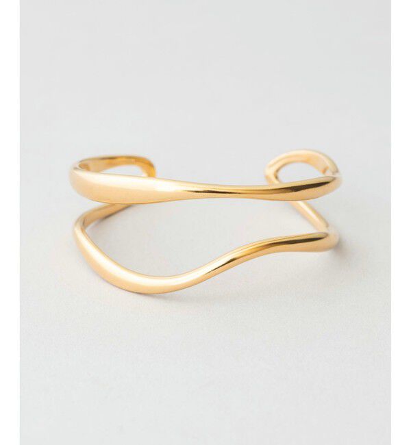 Jouete「ダブルライン バングル」|ブレスレット・バングル|イエローゴールド