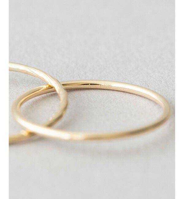 Jouete「K10YG ピンキーリング レイヤー」|リング|