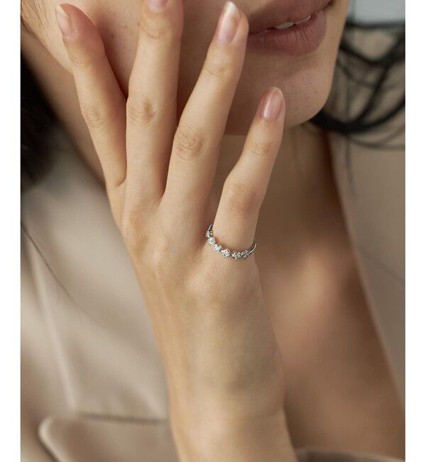 Jouete「ピンキーリング ジルコニア」|リング|