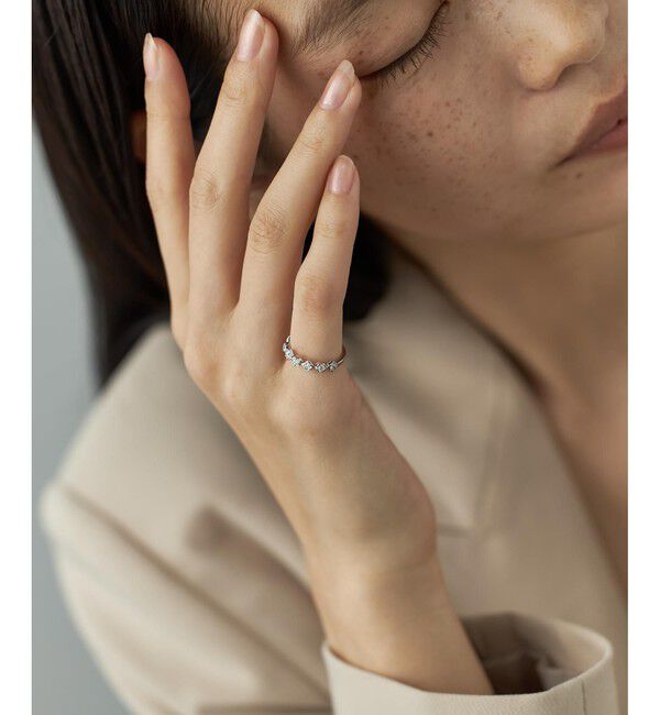 Jouete「ピンキーリング ジルコニア」|リング|