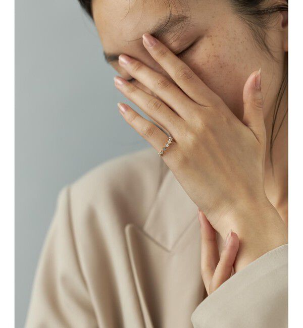 Jouete「ピンキーリング ジルコニア」|リング|