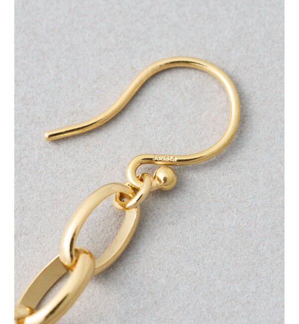 Jouete「ピアス チェーン&times;パール」|ピアス|