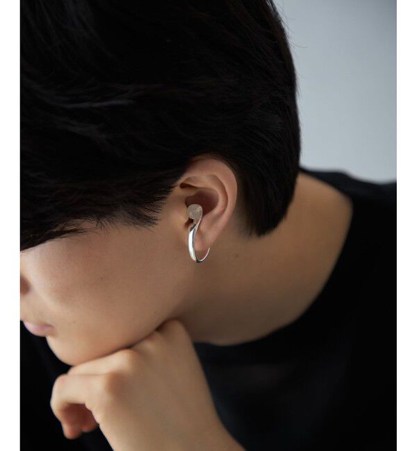 Jouete「[インイヤーカフス] ナチュラルストーン チェーン」|イヤーカフ|