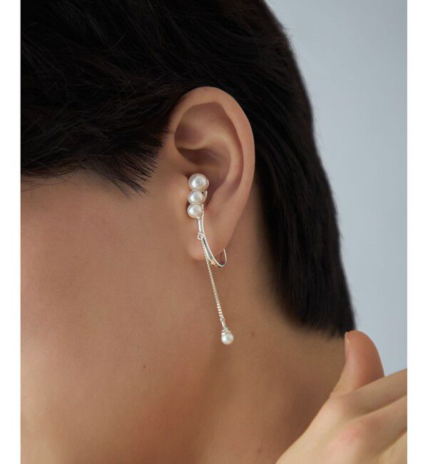 Jouete「[インイヤーカフス] パール チェーン」|イヤーカフ|