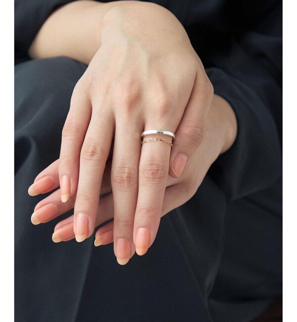 Jouete「【先行予約】[ジョイトゥーリング] チェーン コンビカラー」|リング|