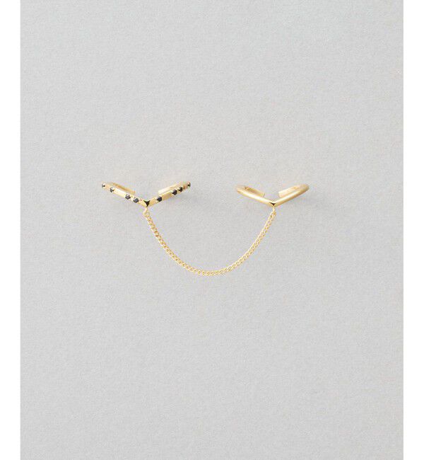 Jouete「【先行予約】[リンクトリング] ジルコニア」|リング|イエローゴールド