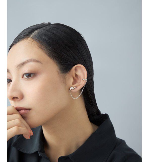 Jouete「【先行予約】[ロープカフス]  パール」|イヤーカフ|