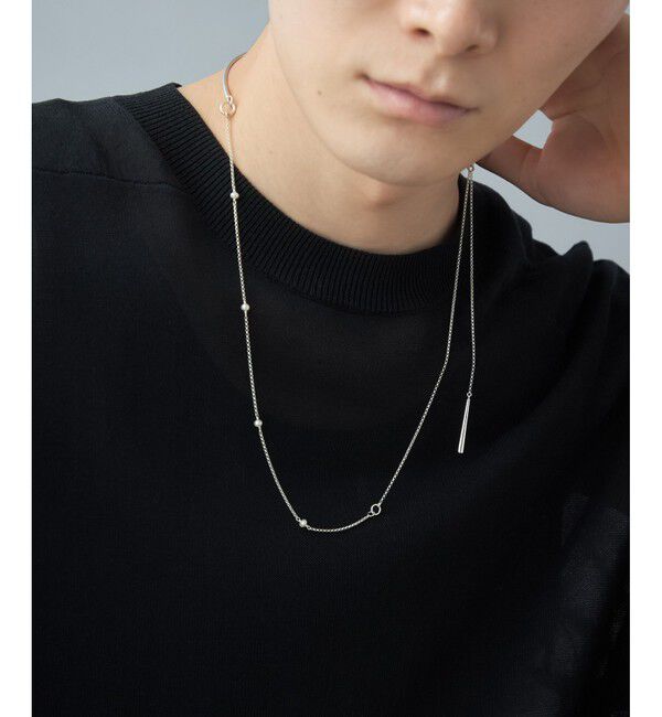 Jouete「【先行予約】[スカーフチョーカー] パール」|ネックレス|