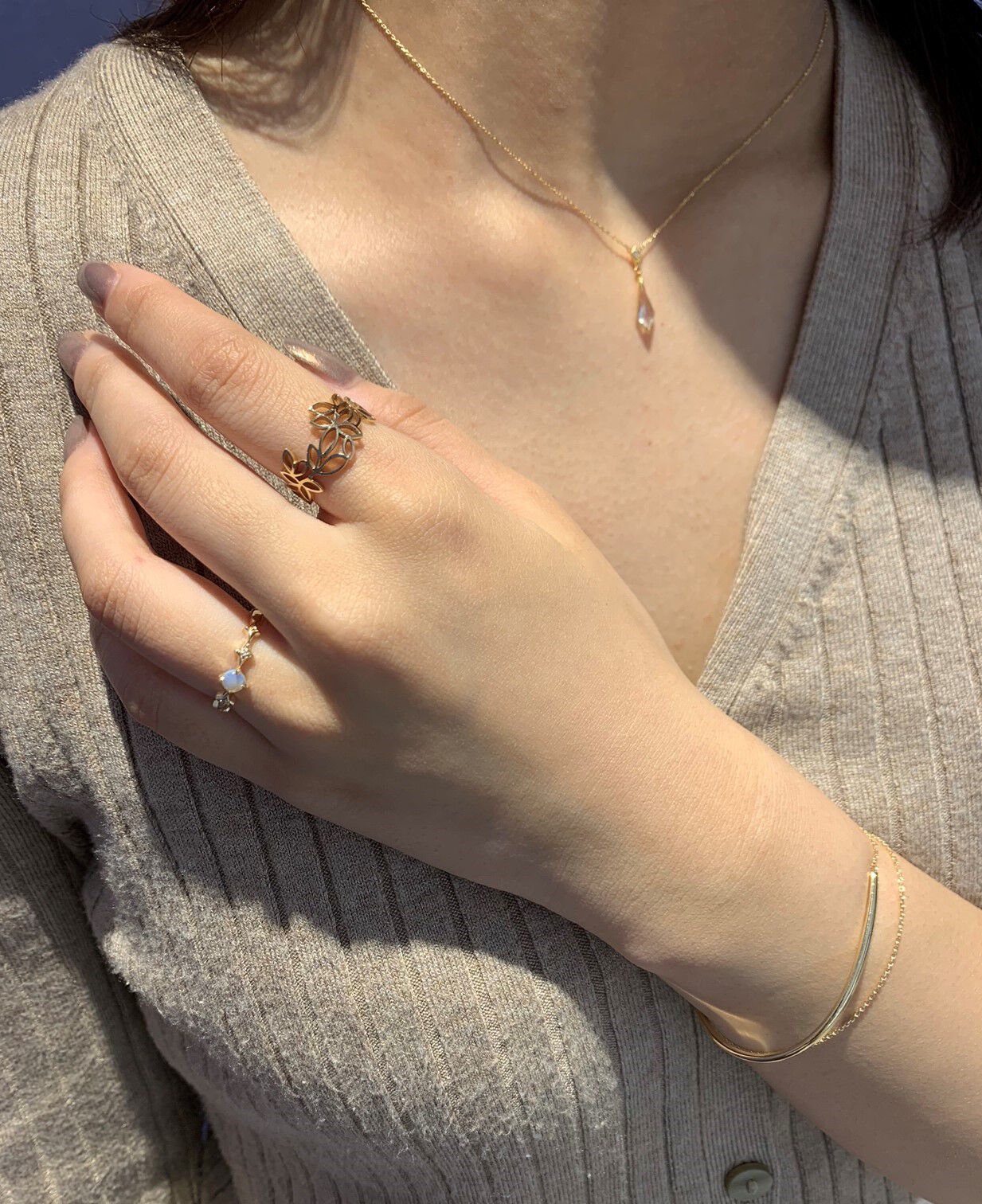 STAR JEWELRY「HALF BANGLE BRACELET」|ブレスレット・バングル|