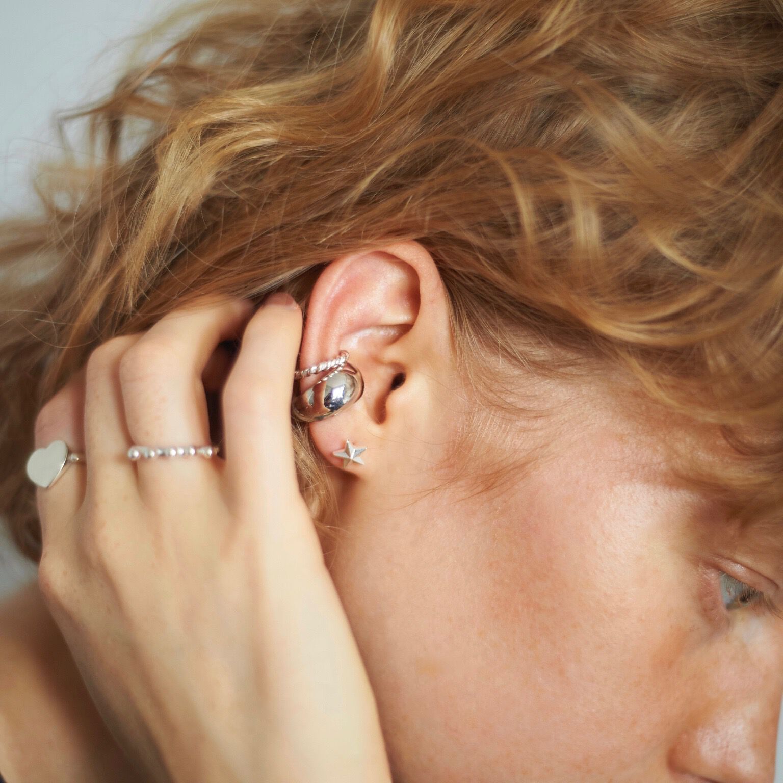 warmth「Twist EarCuff」|イヤーカフ|