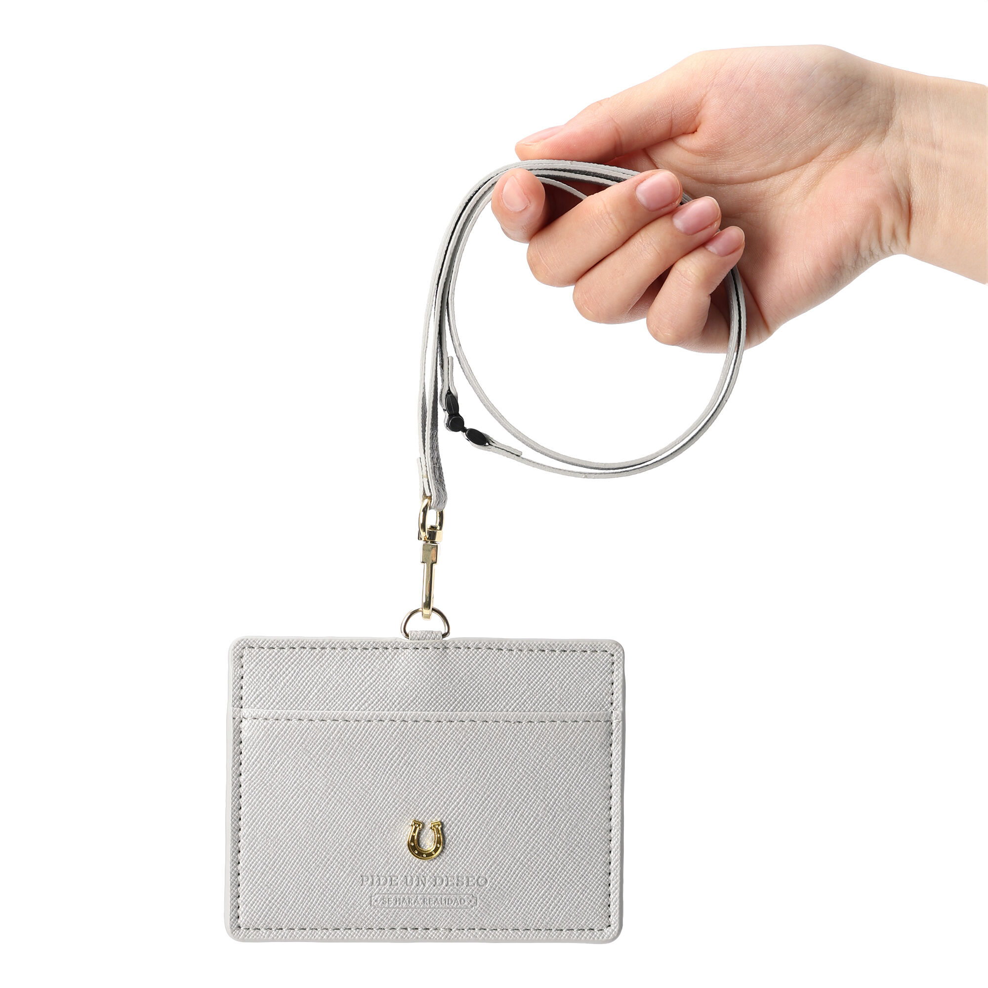 PEDIR「PEDIR(ペディール) ヨコIDケース 安全パーツ付 シルエット」|定期入れ|