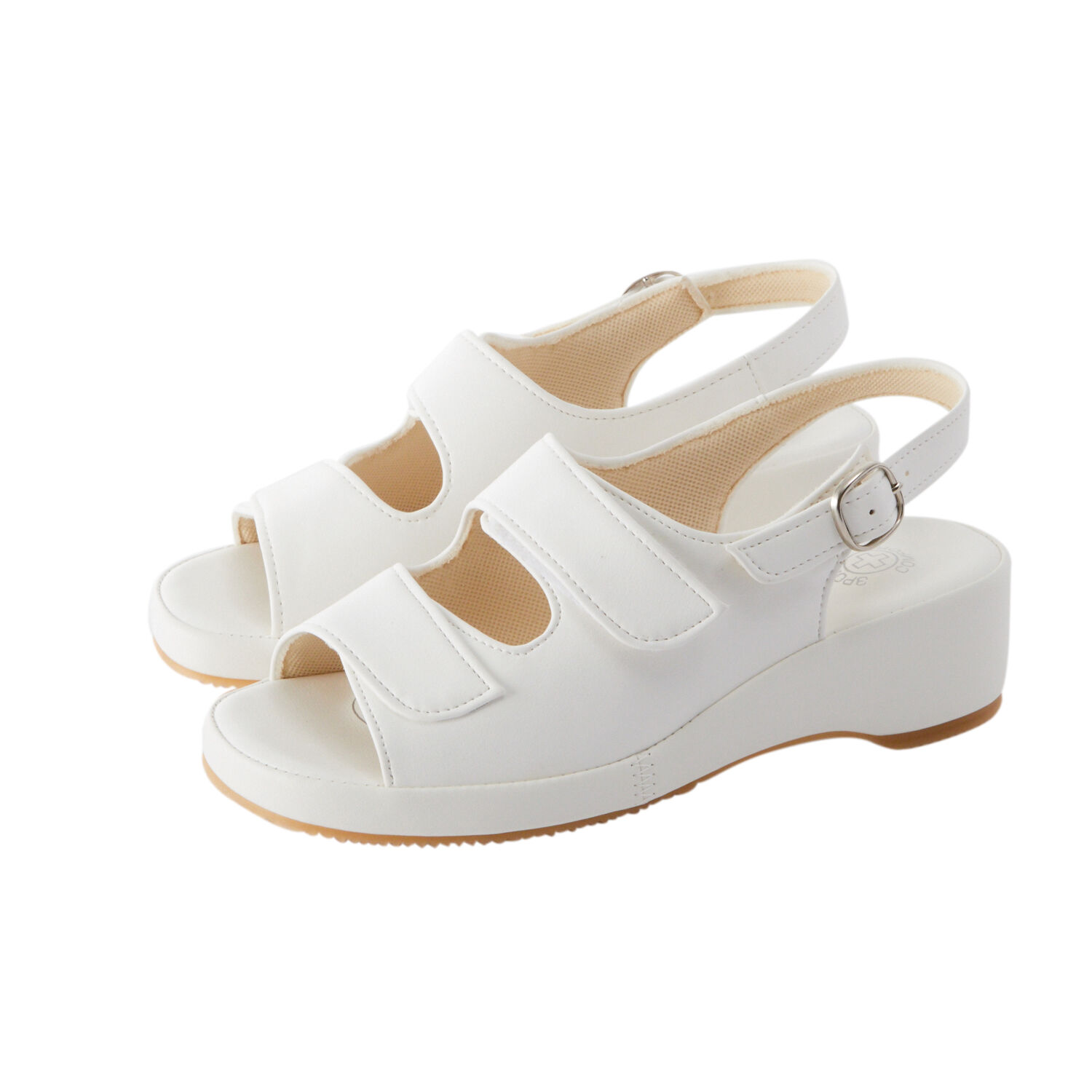 BACKYARD FAMILY「サンダル Pansy パンジー 通販 オフィスサンダル ナースサンダル コンフォートサンダル」|サンダル|ホワイト2