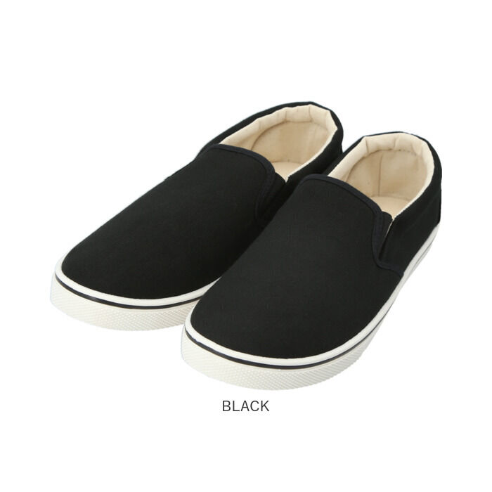 BACKYARD FAMILY「スリッポン メンズ スニーカー 通販 おしゃれ シンプル 無地 カジュアル 男性用」|スリッポン|