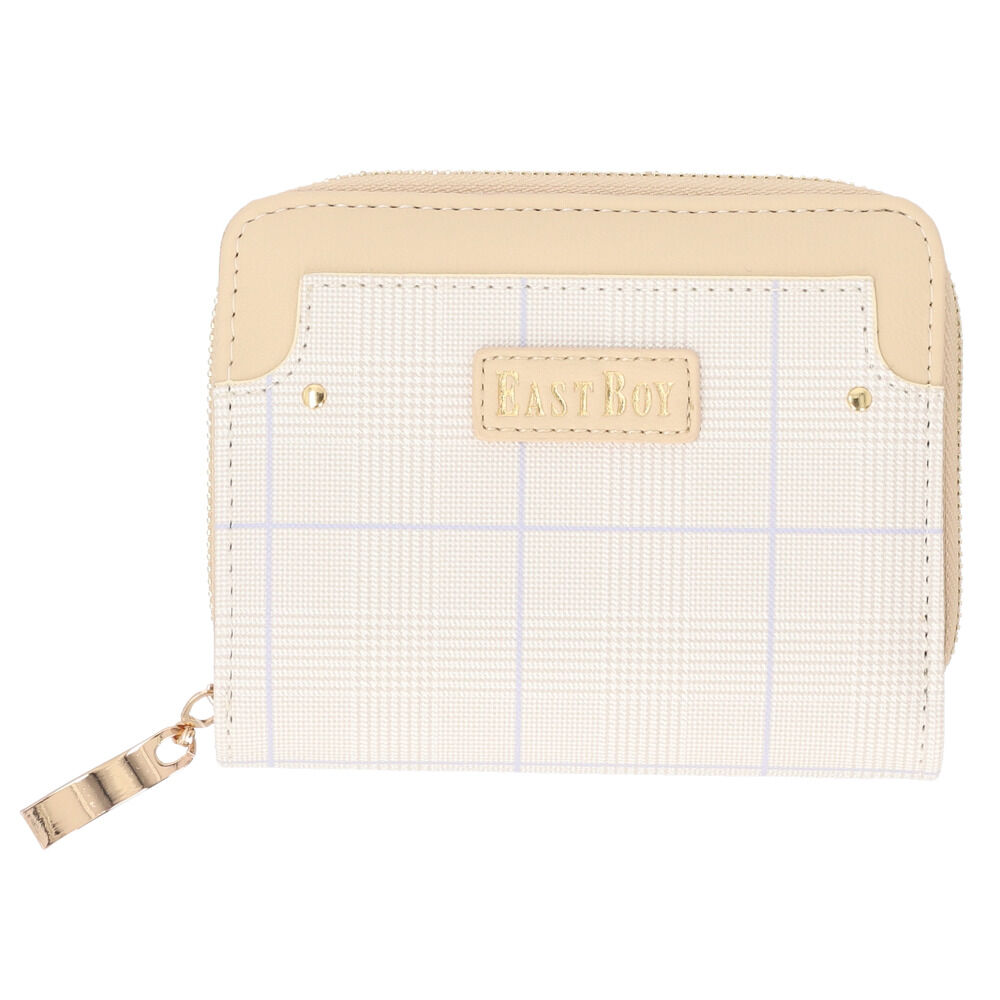 BACKYARD FAMILY「EASTBOY イーストボーイ 二つ折り eb-30163 通販 二つ折り財布 財布 お財布」|財布|ベージュ1