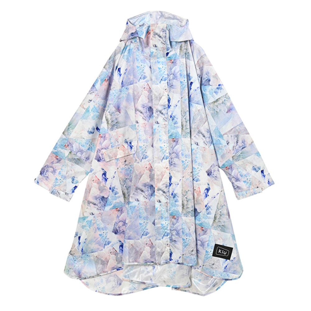 KiU「kiu キウ レインコート ポンチョ 通販 ポンチョスリーブ レインポンチョ 雨具 雨合羽 かっぱ」|レインコート|ホワイト1