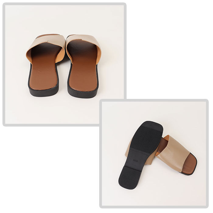 BACKYARD FAMILY「フラットサンダル レディース 通販 サンダル 疲れない きれいめ ぺたんこサンダル」|サンダル|