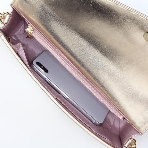 銀座かねまつ「MH24516CFUMET 【本革】グリッタークラッチバッグ」|ショルダー・メッセンジャー|