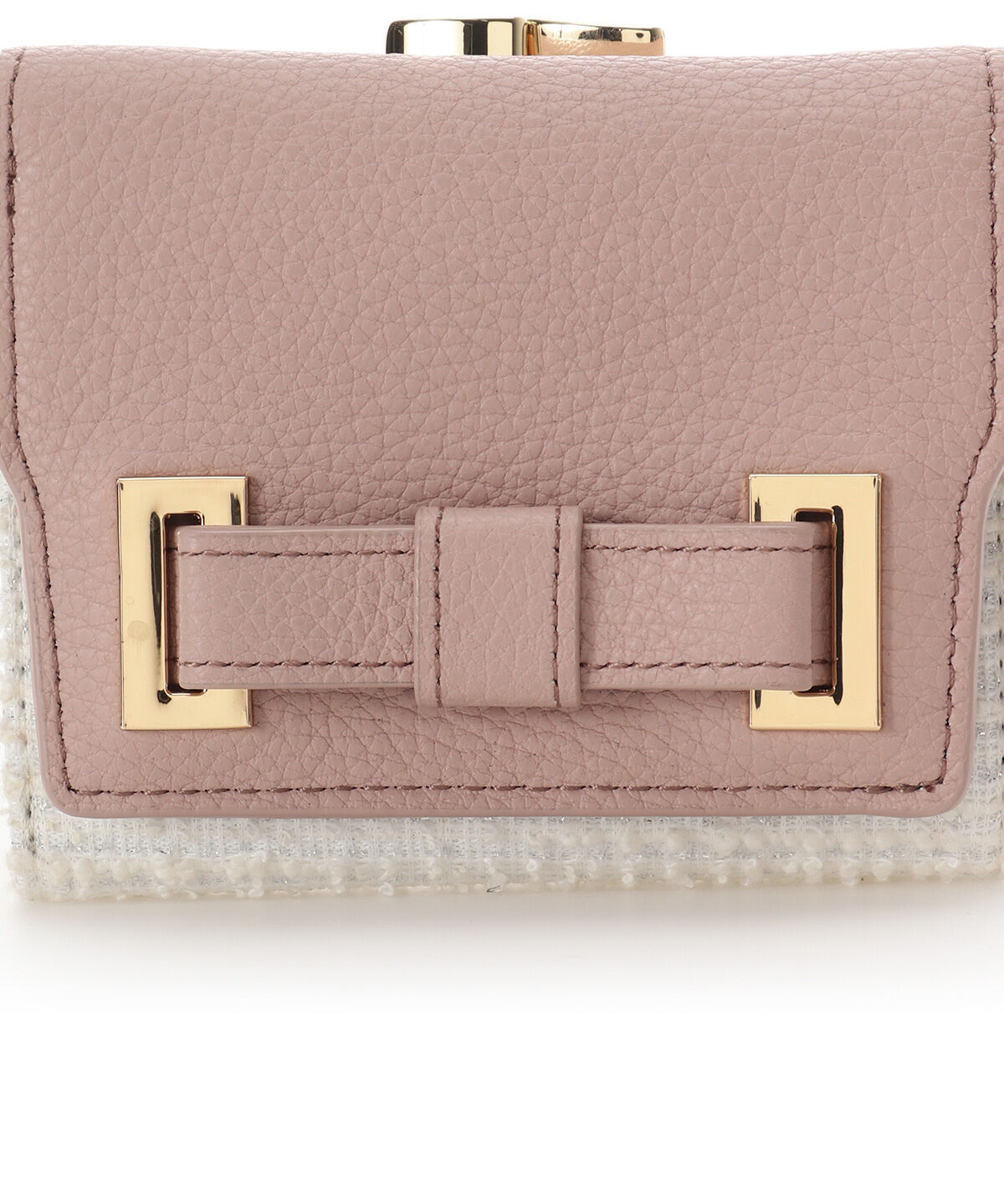 Samantha Thavasa「ループツイードデザイン エムシュシュⅢ 口金折財布」|財布|