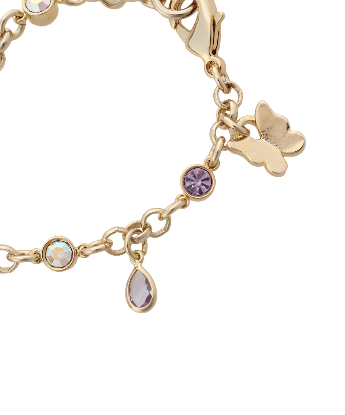 Samantha Thavasa「フラワーパピヨンモチーフ バッグチャーム」|チャーム・キーホルダー|