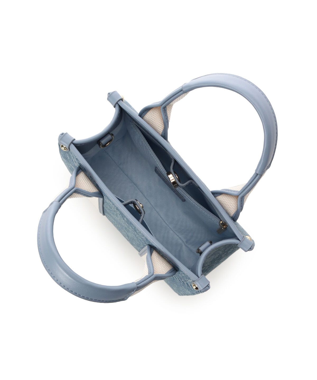 Samantha Vega「ロゴテープジャガード調トートバッグ（ミニ）」|ショルダー・メッセンジャー|