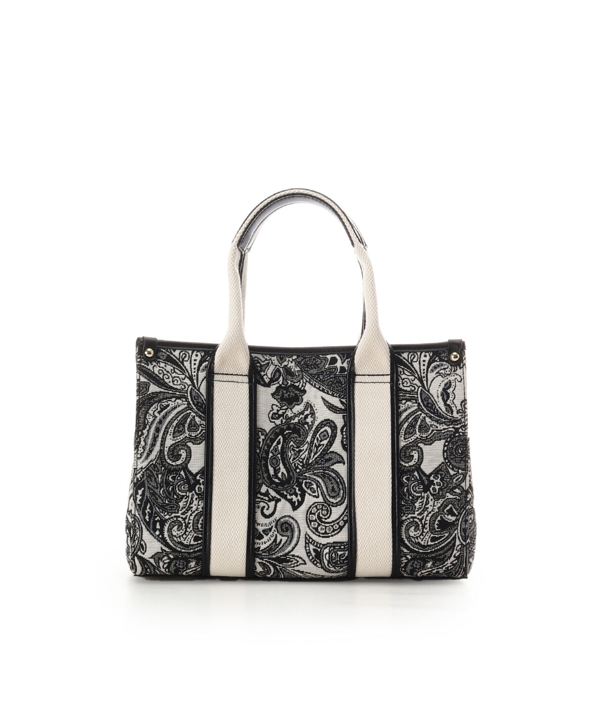 Samantha Vega「ロゴテープジャガード調トートバッグ（小）」|ハンドバッグ|