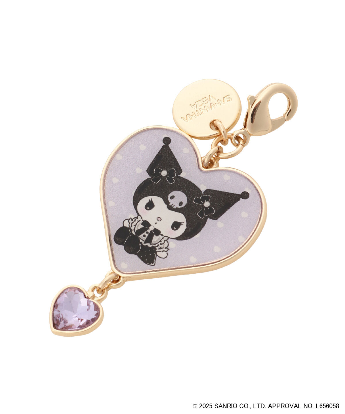 Samantha Vega「「クロミコレクション」ファスナーチャーム」|チャーム・キーホルダー|ゴールド