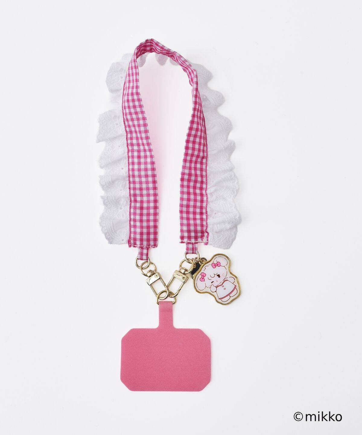 Samantha Vega「Lil ala mode&times;SAMANTHAVEGAコレクション 2WAY バッグチャーム」|モバイルケース|ピンク