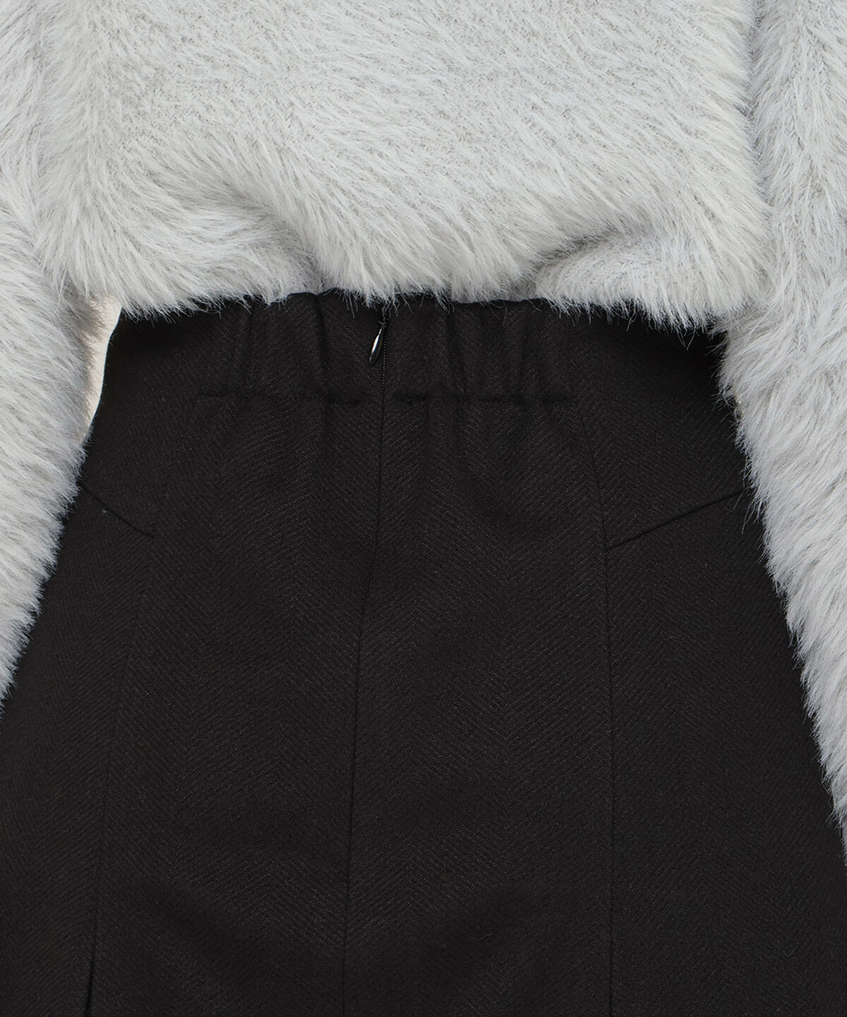 アンドクチュール「ツイードミニスカート」|台形|