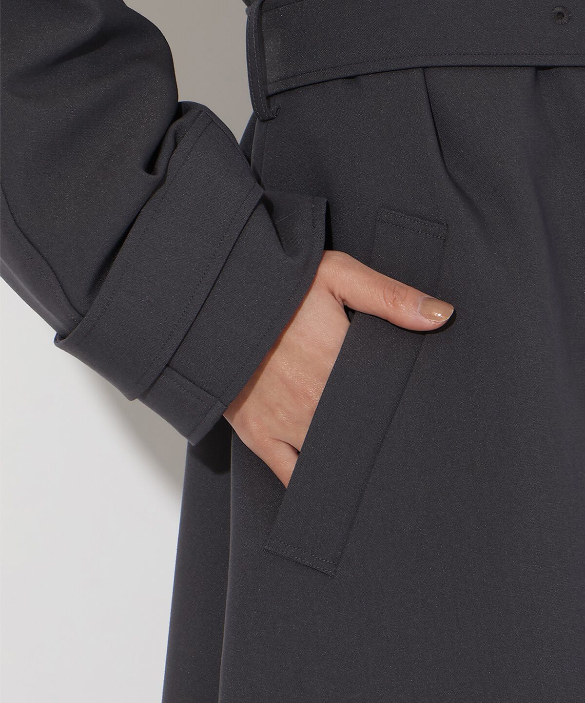 アンドクチュール「フラップ付きロングコート」|その他|