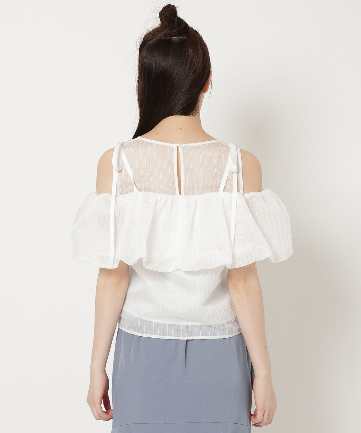 REDYAZEL「ストライプシアートップス」|Tシャツ・カットソー|