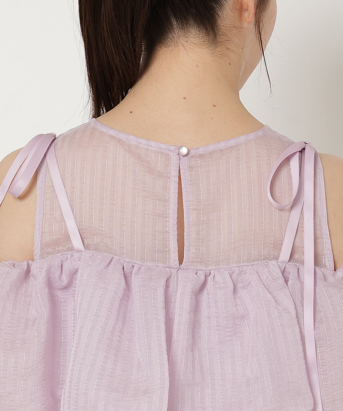 REDYAZEL「ストライプシアートップス」|Tシャツ・カットソー|