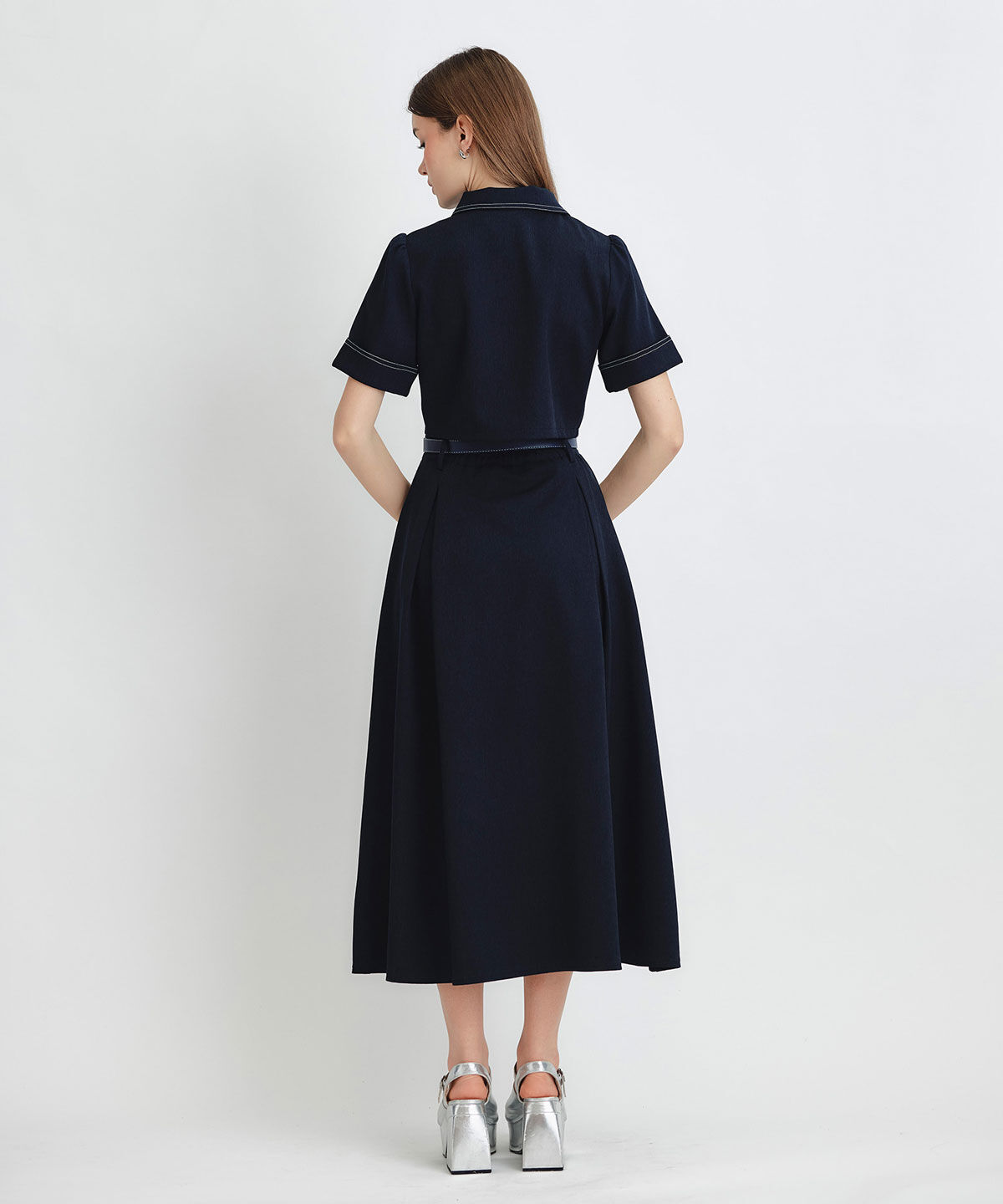 REDYAZEL「ショートジャケット&times;フレアロングスカートセットアップ」|ワンピース|