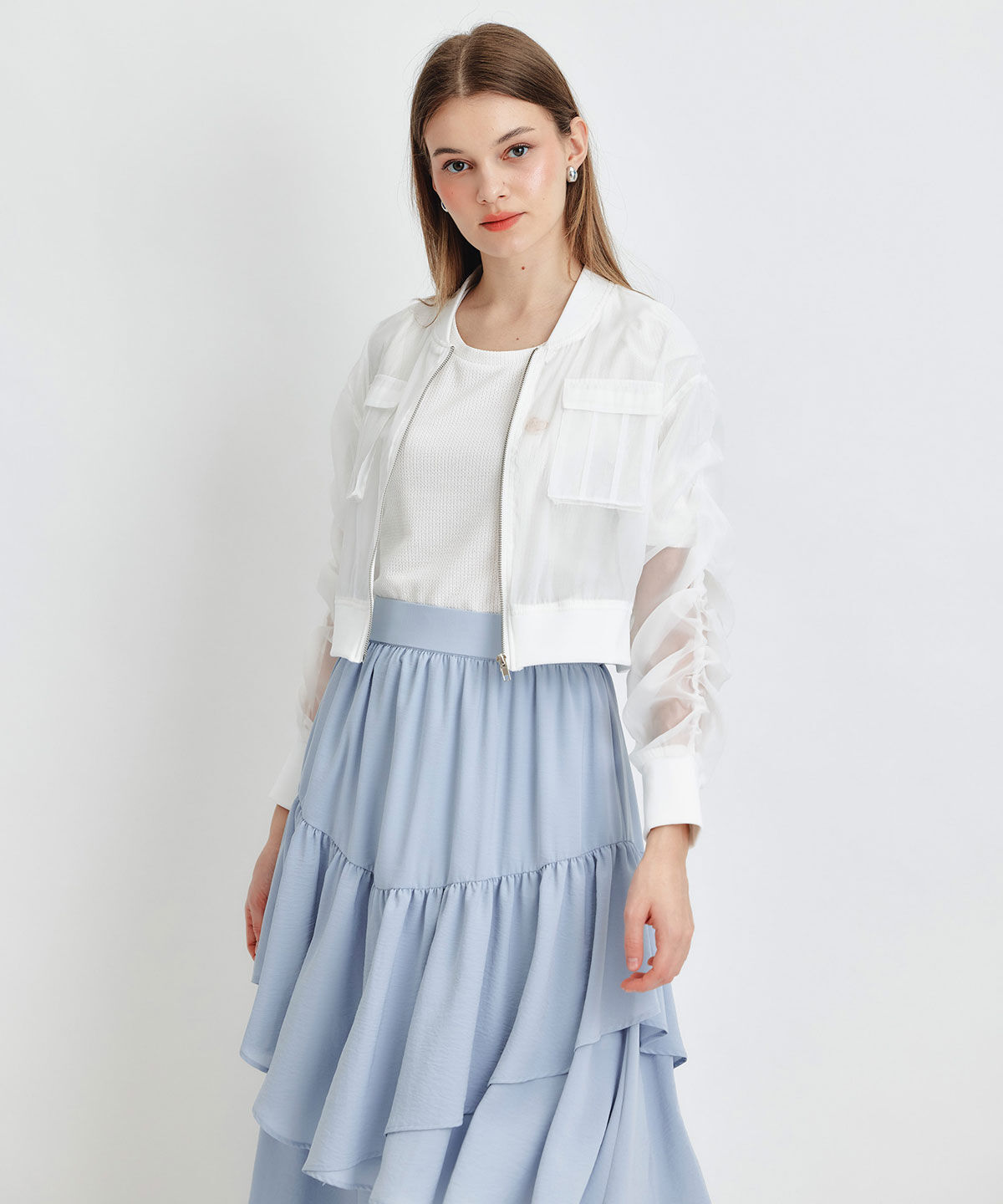 REDYAZEL「ジャガードカットロゴプルオーバー」|ニット・セーター|