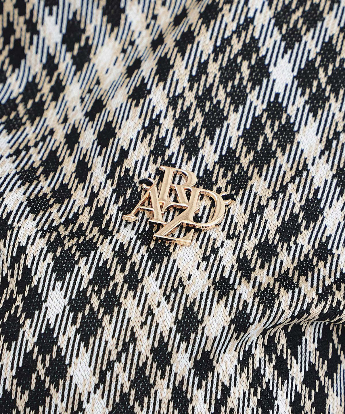 REDYAZEL「ジャガードカットロゴプルオーバー」|ニット・セーター|