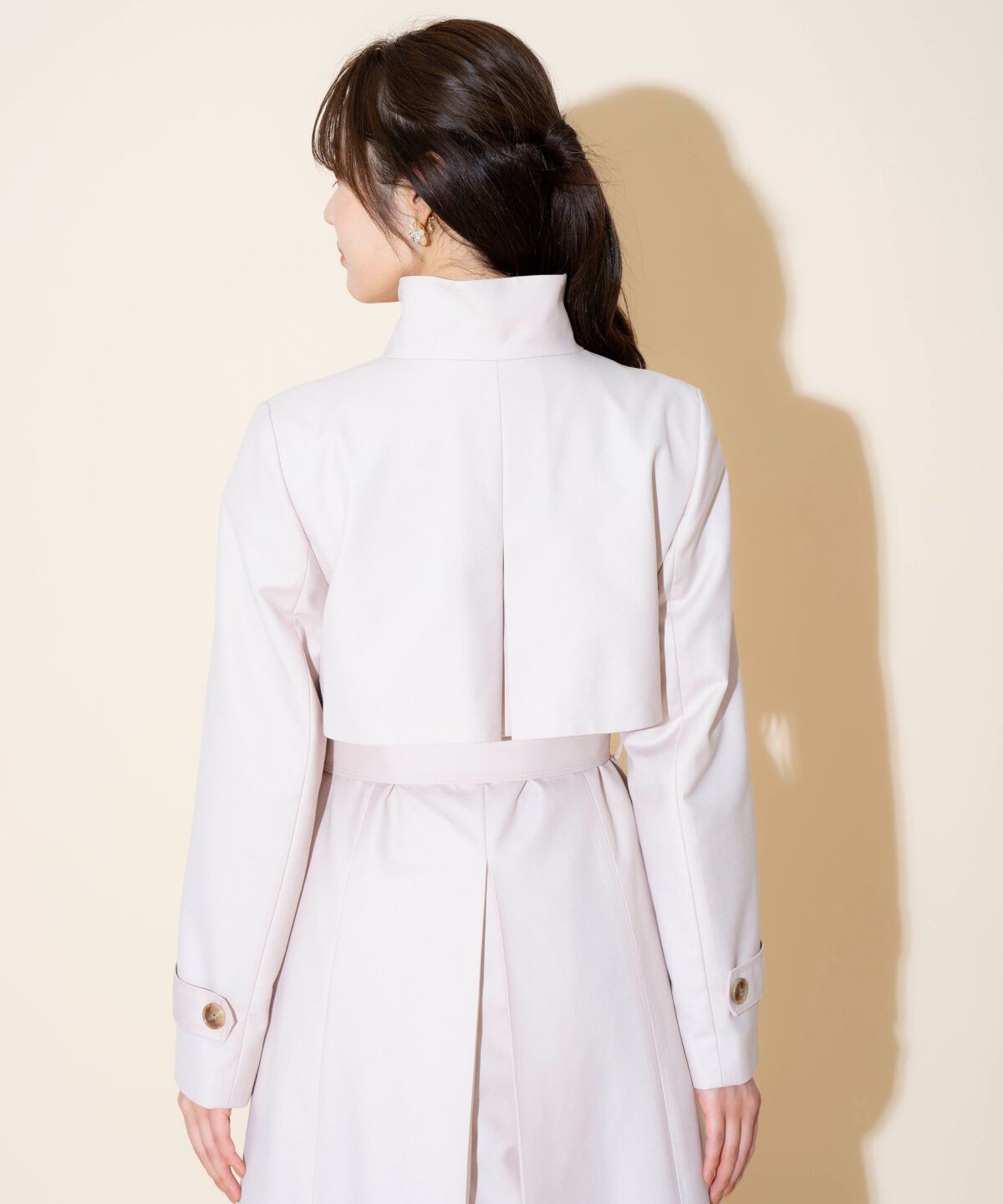 WILLSELECTION「スタンドカラーシングルトレンチコート」|トレンチコート|