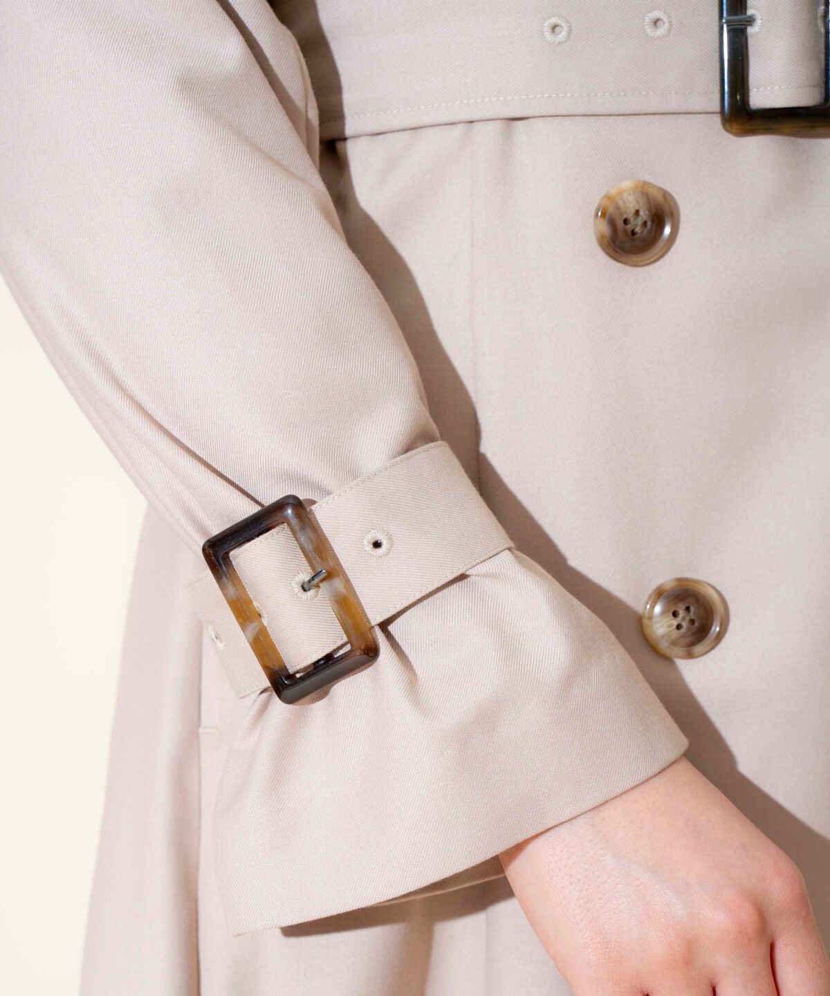 WILLSELECTION「Wボタンスプリングコート」|トレンチコート|