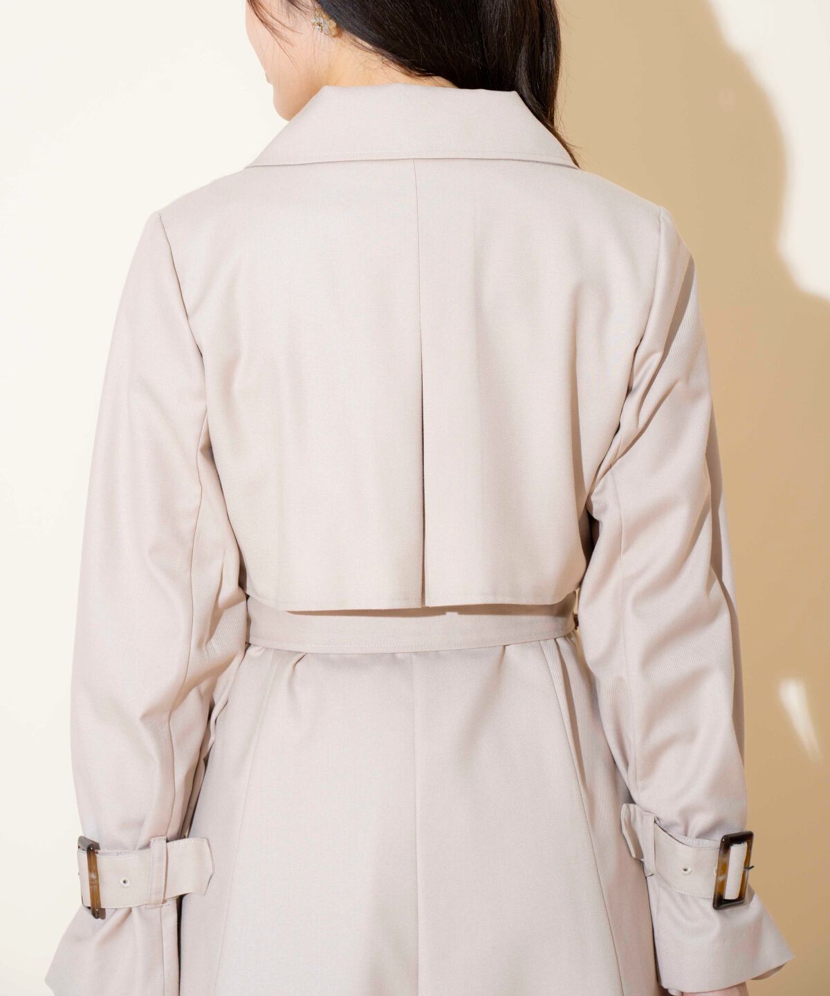WILLSELECTION「Wボタンスプリングコート」|トレンチコート|