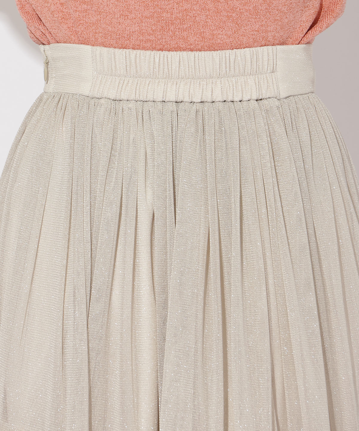 WILLSELECTION「ラメチュールボリュームスカート」|フレア|