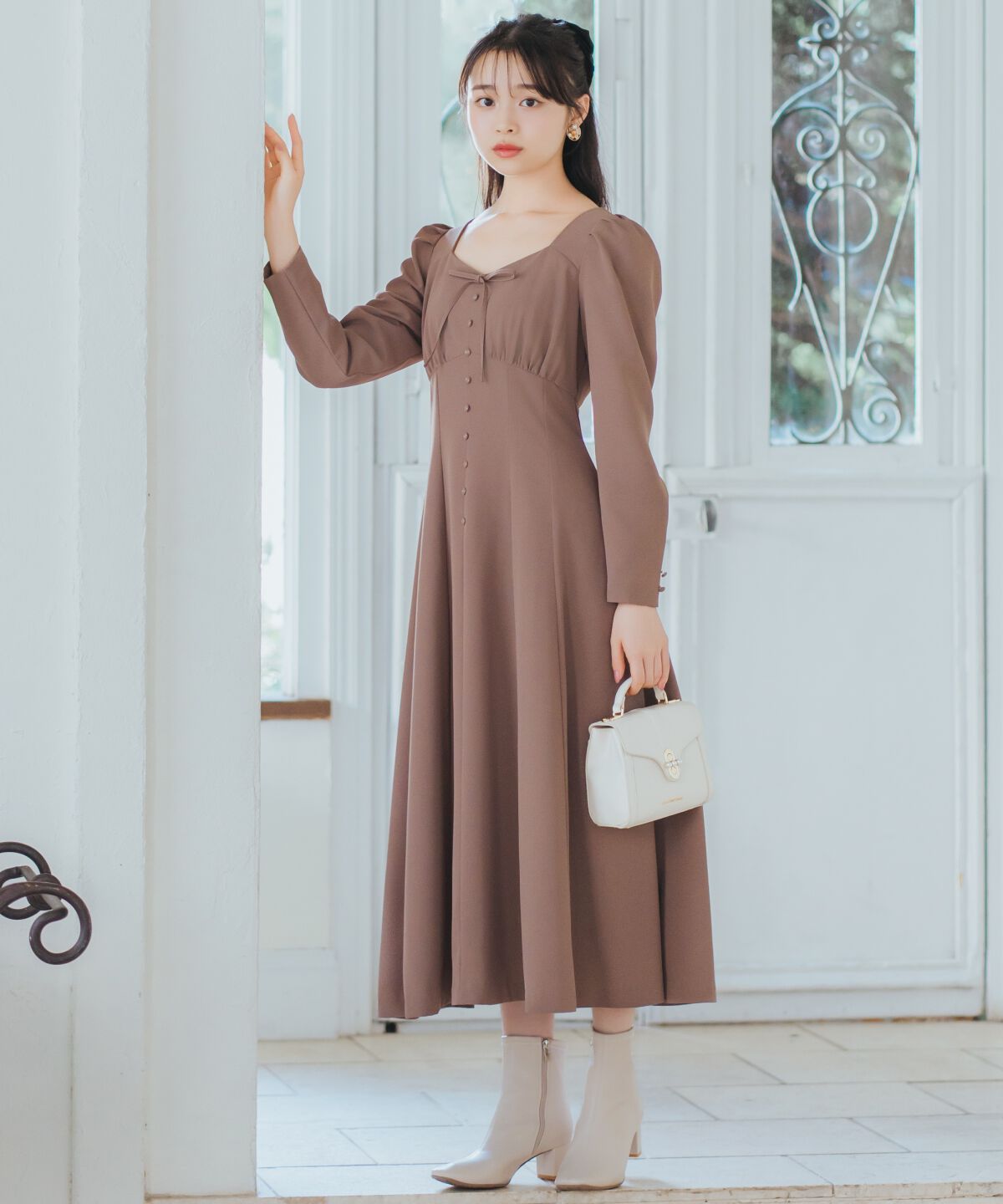 WILLSELECTION「フロントボタンワンピース」|ワンピース|