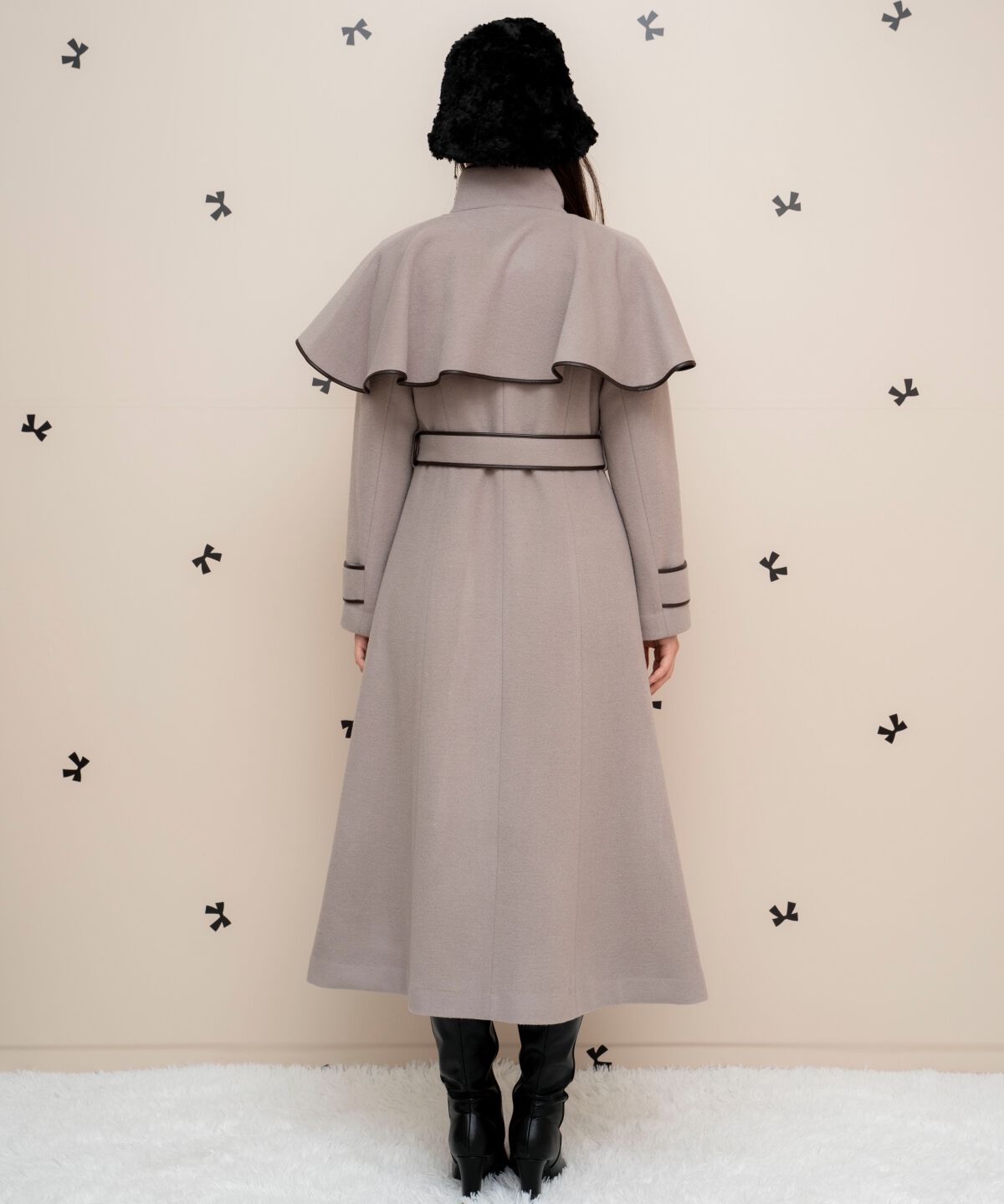 WILLSELECTION「配色ケープコート」|その他|