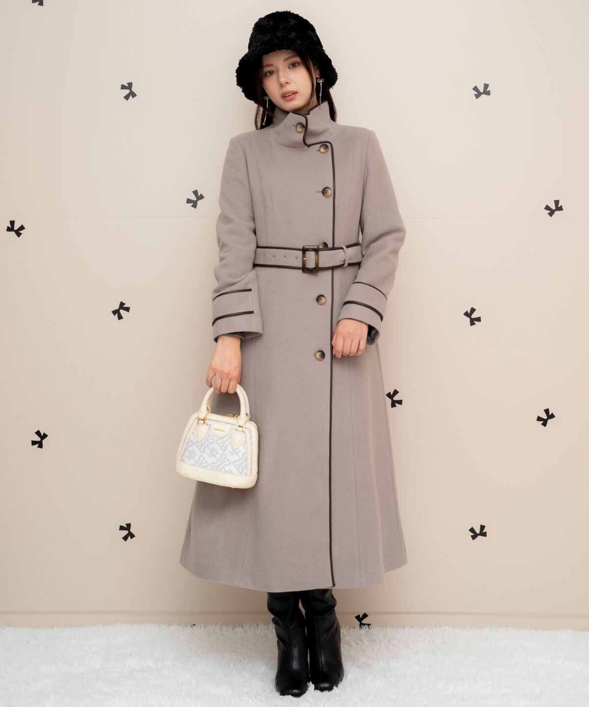 WILLSELECTION「配色ケープコート」|その他|