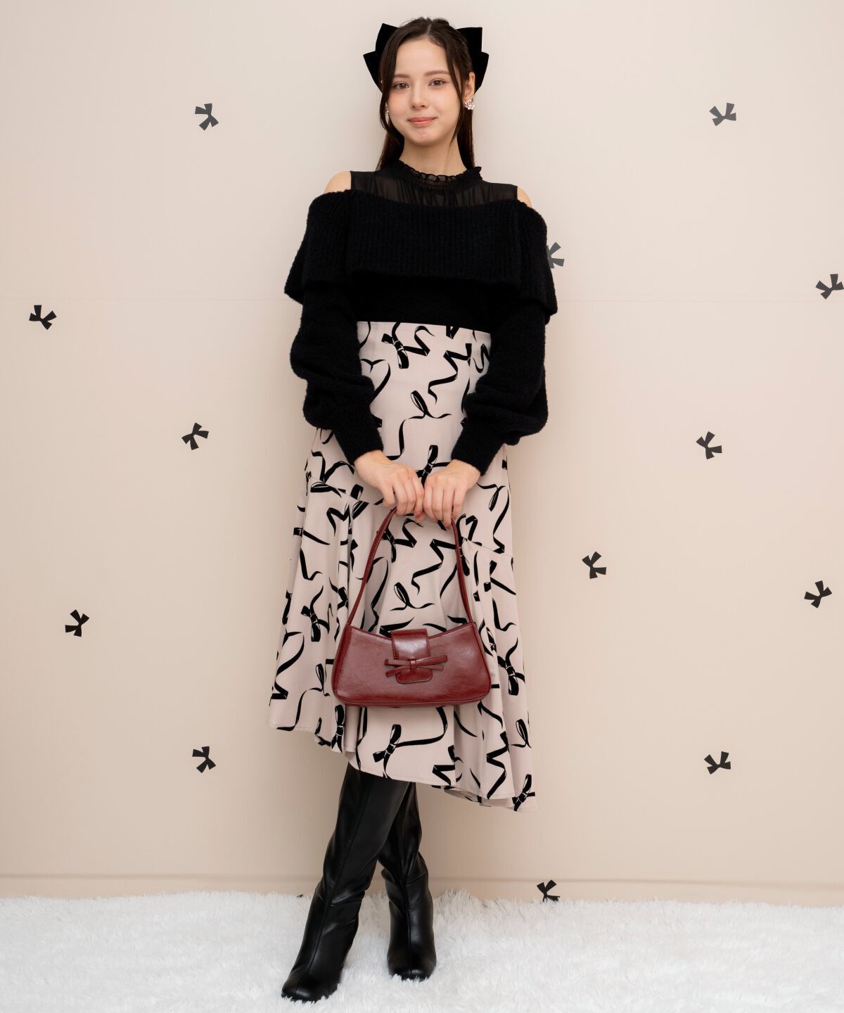 WILLSELECTION「プチテディヤーンプルオーバー」|ニット・セーター|