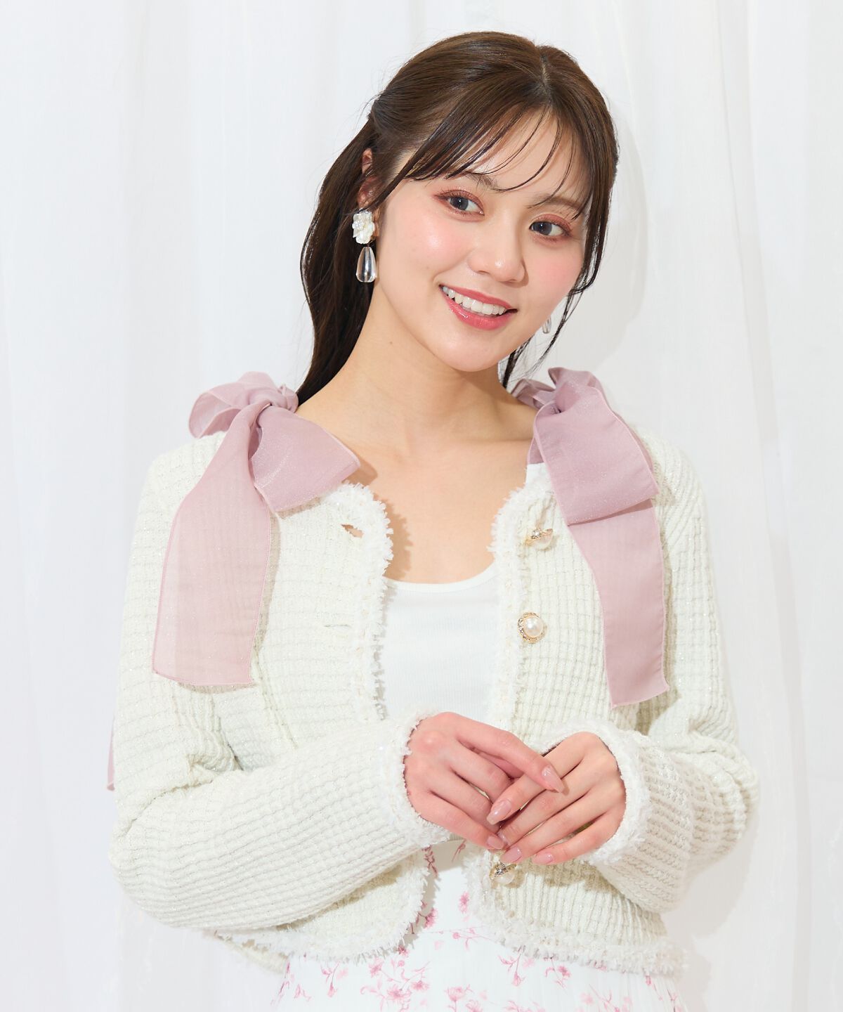 WILLSELECTION「ショルダーリボンテレコキャミソール」|キャミソール|