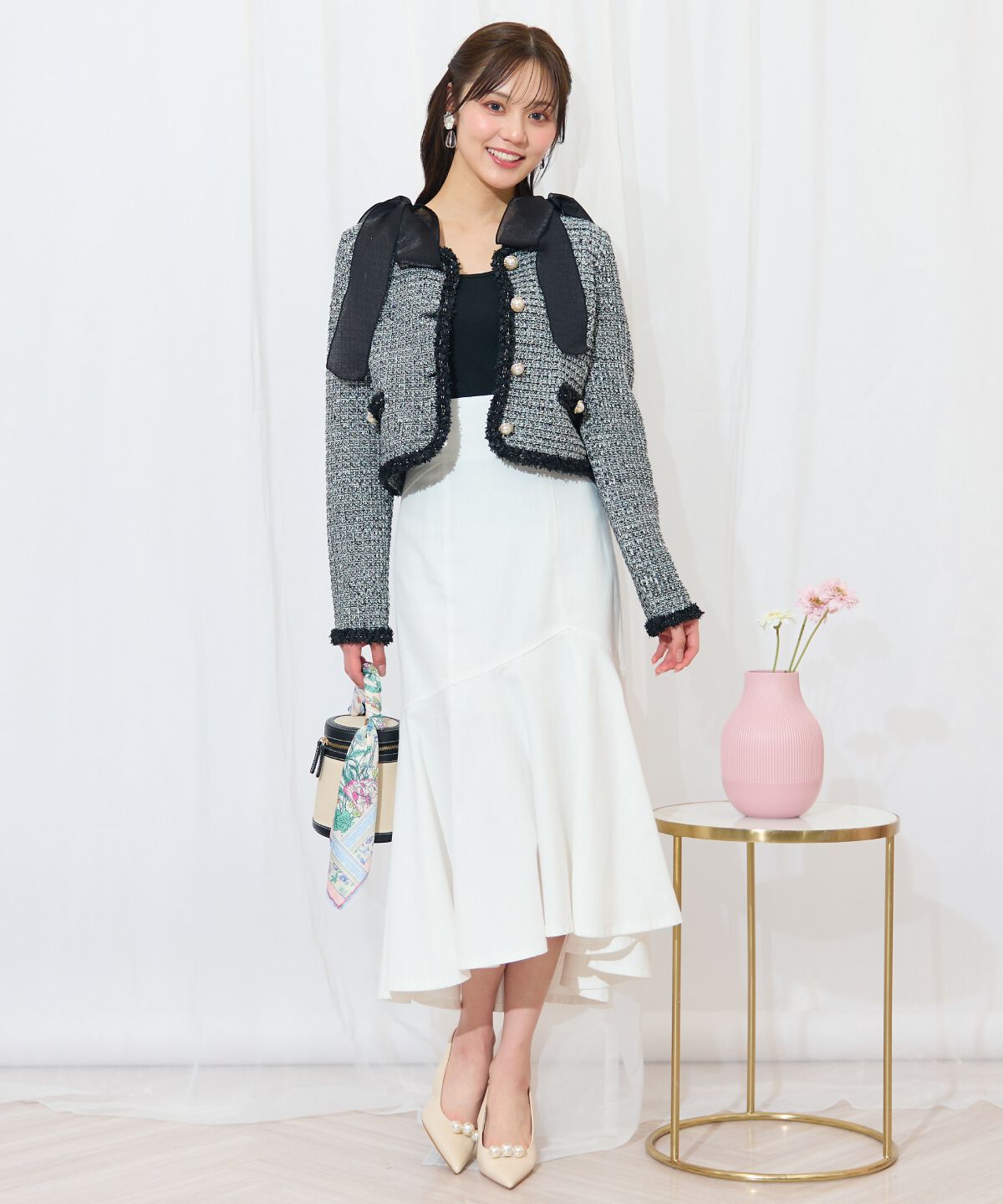 WILLSELECTION「ショルダーリボンテレコキャミソール」|キャミソール|