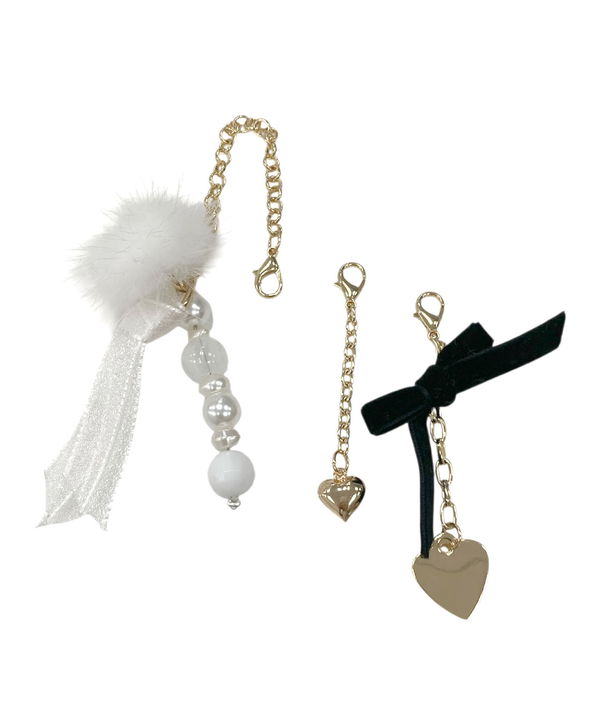 WILLSELECTION「ファー付きベロアリボンチャーム」|その他|