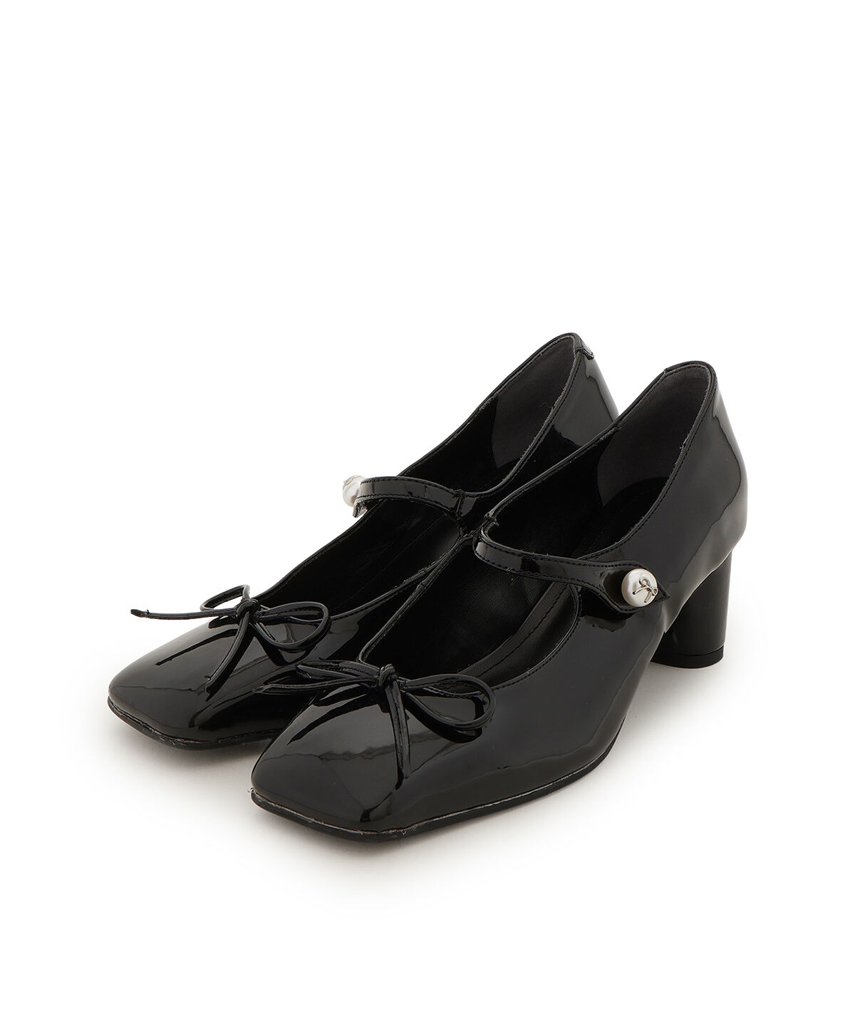 WILLSELECTION「スクエアトゥメリージェーン」|パンプス|ブラック