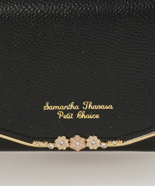 Samantha Thavasa Petit Choice「フラワーバー マルチパスケース」|名刺入れ・カードケース|